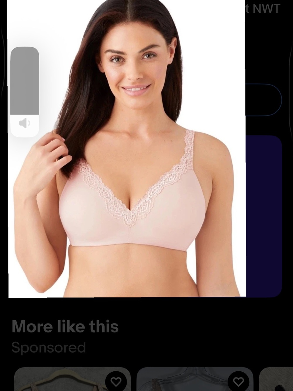 2 Wacoal Softly Styled Wirefree Contour T-Shirt Bras 856301 NWT 38C-Read